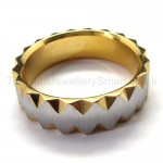 Golden Titanium Ring 18439