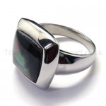 Zircon Titanium Ring 18442