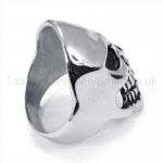 Black Skulls Titanium Ring 19226