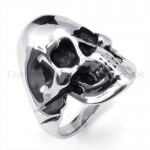 Popular Skulls Titanium Ring 19227