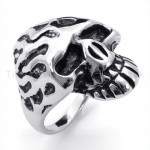 Skull Titanium Ring 19228