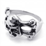 Classical Skulls Titanium Ring 19240