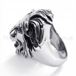 Classical Lion Head Titanium Ring 19245