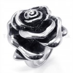 Classical Rose Titanium Ring 19253