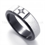 Cross Titanium Ring 19582