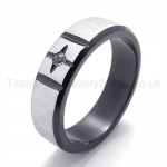 Cross Titanium Ring 19582