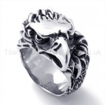 Classical Eagle Head Titanium Ring 19590