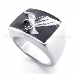 Classical Eagle Titanium Ring 19770