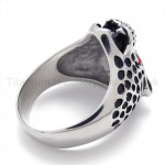 Leopard Head Titanium Ring 19850