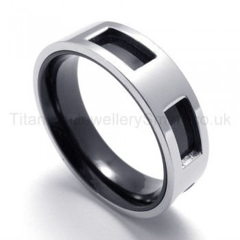 Hollowed Titanium Ring 20086