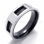 Hollowed Titanium Ring 20086