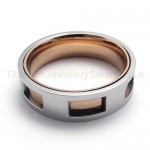 Hollowed Titanium Ring 20088