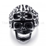 Skulls Titanium Ring 20208