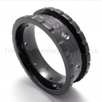 Black Diamonds Titanium Ring 20210