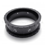 Black Diamonds Titanium Ring 20210