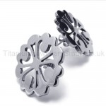 Cute Flower Titanium Earrings 18571