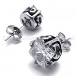 Retro Bud Titanium Earrings 20258