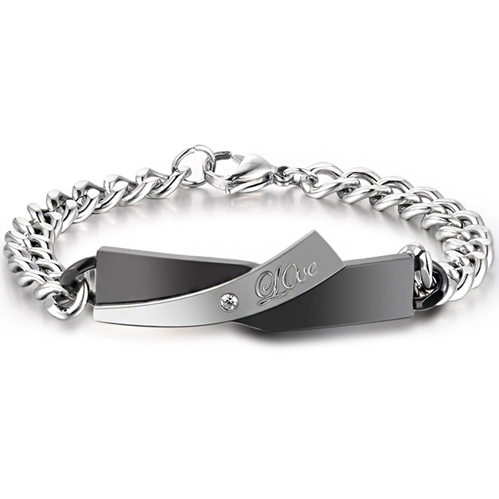 Titanium Bracelets on Titanium Lovers Bracelets   182   Titanium Jewellery Uk