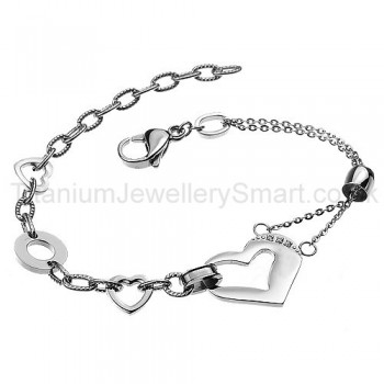 Sweetheart Titanium Bracelet