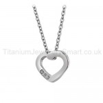 Sweetheart Titanium Pendant