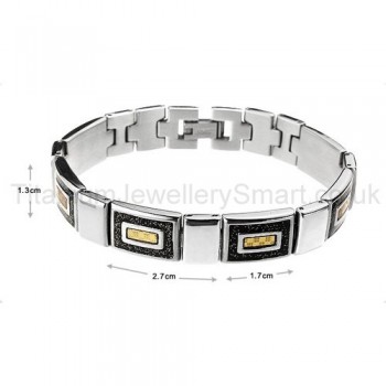 8.5 Inches Mens Titanium Bracelet