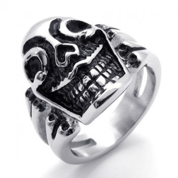 Skull Titanium Ring 20356