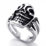 Skull Titanium Ring 20356