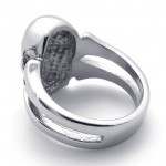 Skull Titanium Ring 20356