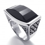 Gem Titanium Ring 20397