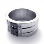 Polished Titanium Ring 20534