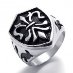 Crown Titanium Ring 20688