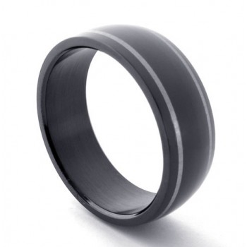 Black Titanium Ring 20828