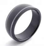 Black Titanium Ring 20828