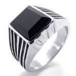 Gem Titanium Ring 20942