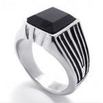 Gem Titanium Ring 20942