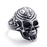 Skull Titanium Ring 20946