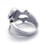 Skull Titanium Ring 20947