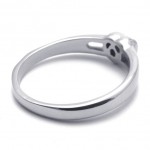 Rhinestone Titanium Ring for Women 20581