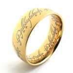 Gold Lord Titanium Ring 20690