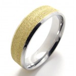 Colored Pearl Titanium Ring 20811