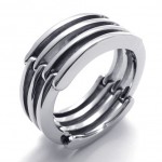 Puzzle Titanium Ring 20394