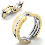 Puzzle Gold Titanium Ring 20953