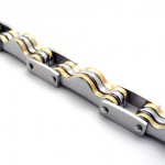 9.1 inch Lovers Titanium Bracelet 20428