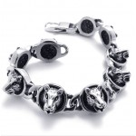 8.3 inch Cats Titanium Bracelet 20821