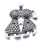 Lovers Titanium Pendant 20401