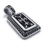 Dog Tag Titanium Pendant 20471