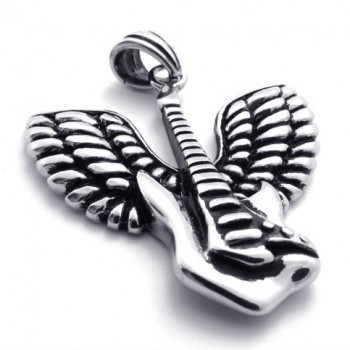 Wings Guitar Titanium Pendant 20496