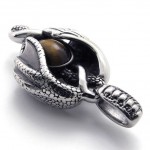 Wing Claw Gem Titanium Pendant 20502