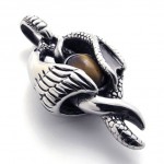 Wing Claw Gem Titanium Pendant 20502