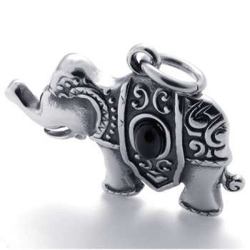 Elephant Titanium Pendant 20515